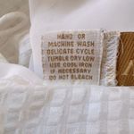 Victoria's Secret Vintage ‘90s Victoria’s Secret Gold Label White Waffle Print Sheer Robe Photo 7