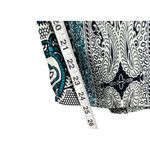 Palazzo Pants Womens 28 Multicolor Paisley Slit Wide Leg Festival Beach Boho NEW Black Photo 7