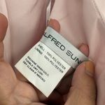 Alfred Sung  Ballet Pink Square Neck Bow Tie Sleeveless Maxi Dress 4R Photo 7