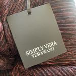 Simply Vera  Vera Wang puff sleeve metallic peplum blouse Photo 5