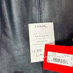 Spanx Faux Leather Flouncy Skirt Mini Black Size Large Photo 8