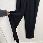 Dress the Population  Black Ruffled Sleeve Jumpsuit Womens M Formal Classic Girly Photo 5