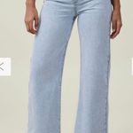 Cotton On Long Wide Leg Jeans Light Wash Photo 0