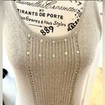 Alice + Olivia Cashmere/Wool Sequined Classic Preppy Mini Sweater Dress Sz Small Photo 2