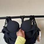 SKIMS NWT ‎ Fits Everybody Demi Push-Up T-Shirt Bra BR-UWR- 2295 ONYX 32A Photo 5