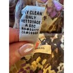 Diane Von Furstenberg  Skirt Women 2 Brown Silk Snakeskin Sequins‎ Tiered Mini Photo 7