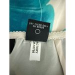 EXPRESS Vintage Y2K Blue 100% Silk Floral Phoebe Buffay Long Maxi Skirts S NWT Photo 3