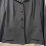 DKNY  Essentials Charcoal Gray Blazer/Jacket Trouser Pant Suit Size 10 EUC Photo 4