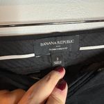 Banana Republic  Sloan Curvy Fit black cropped dress pants Photo 2