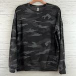 Athleta  Studio to Street Gray Camo Crew Neck Sweatshirt Size XS Photo 1