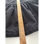 Vineyard Vines Tilly Harbor Seersucker Tiered Dress Small Black Moisture Wicking Photo 9