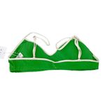 ANDIE  Swim The Bells Bikini Top Varsity Green White Size Medium NEW with tags! Photo 2