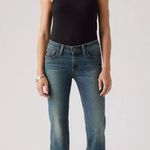 Levi's Women's 28x32 Superlow Bootcut Jeans Show on the Road Dark Wash Photo 2