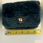 Kate Spade Audrey Faux Shearling Micro Crossbody Bag Peacock Green NWT (K9280) Photo 11