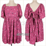 Her Universe Disney Minnie Mouse Embroidered Hearts Smocked Dress Photo 10