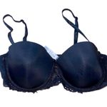 Laura Ashley 🎓  Black Push Up with Lace Bra Photo 1