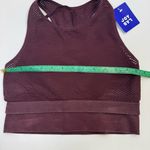 JoyLab NWT Mesh Sports Bra Medium Port Royale Double Layer Activewear Workout Photo 7