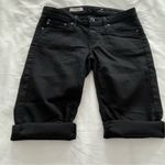 AG Adriano Goldschmied  The‎ Malibu Bermuda Jean Short Black Denim Size 26 Photo 10