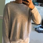 Brandy Melville Grey Knit Sweater Photo 0