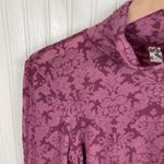 Free People Intimately You And I Long Sleeve Mock Neck Top Size Small Mauve Pink Photo 3