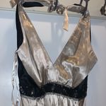 BCBG max azria nude silk evening gown Photo 5