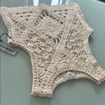 Haute Monde Cream Cropped Cut-Out Tank Top Photo 6