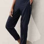 Athleta Brooklyn Height High Rise Joggers in Navy Size 0 Style 533443 Photo 0