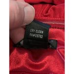 Adrianna Papell Boutique Dress Womens Medium Red Pleated Ruched Evening Gown Photo 11