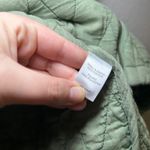 J.Jill  Quilted Diamond Stitch Vest Olive Green Women's Size XL outdoors gorpcore Photo 5