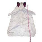 Columbia sport women white burgundy red winter ski jacket xl5865 large STAINS Photo 9