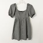 Tuckernuck Pomander Place Abigail Gingham Plaid Black White Dress Size Small S Photo 1