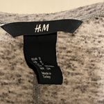 H&M  women's shirt black lace V fringe S Photo 3
