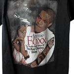 Vintage Y2K Ray Charles Jamie Foxx Movie Tee Black Small S T Shirt Graphic Solid Photo 3