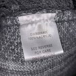 En Crême En Crème Aztec chevron asymmetrical sleeveless vest open cardigan sweater Photo 4