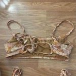 Xhilaration Floral Bikini Size Medium Photo 4