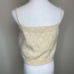 Listicle  Tan Rosette Floral Embroidery Sz Large Sweater Camisole Photo 1