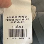 David's Bridal David’s Bridal Dusty Blue DayDream Dress with Flutter Sleeve Full Skirt size 0 Photo 13