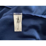 Shadowline Robe Navy Peignoir Lingerie Nylon Lace Large Pink Roses Button Front Blue Size M Photo 6