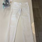 Paige skyline skinny crop white jeans size 23 Photo 4