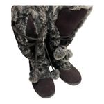 Sporto  Meagan Women's Brown Suede Leather Wedge Winter Boots Size 7W Photo 5