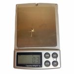 Amethyst 14K Single Round  Stud Earring Photo 4