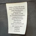 Classiques Entier  Wool Blend Black and Gray Blazer Size 10 Photo 3