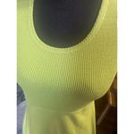 Lime Green Sleeveless Metropolitan Dress Photo 1