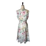 Yumi Kim Ivory Spring Fling Floral Tie Bodice Reminisce Midi Dress Size S Photo 3
