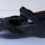 Naot Black Leather Nubuck Luga Mary Janes Flats Women's Shoes Size 41 10 Photo 1