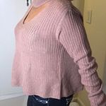 Polly & Esther Cutout Blouse Rose Photo 4