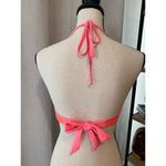 Aerie Orange Halter Neck Bikini Swim Top Women’s Size 34C Beach Ready Photo 2
