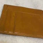 Eacilei I.D. card holder Caramel Tan slim leather unisex work badge New Photo 1