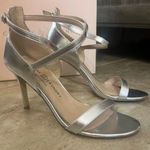 Chinese Laundry  Sabrie Stiletto Heels 7 / 37.5 Silver Metallic Photo 11