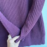 Lululemon  Bring The cozy Maroon Burgundy Turtleneck Cable Knit Rip Tag Sz 4 Photo 5